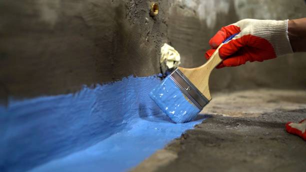 Commercial Crawl Space Encapsulation project at a Middleton, WI business property by SJ Waterproofing Pros